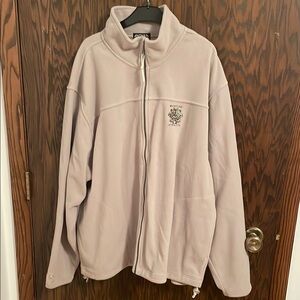 Antigua Light Gray Fleece Jacket